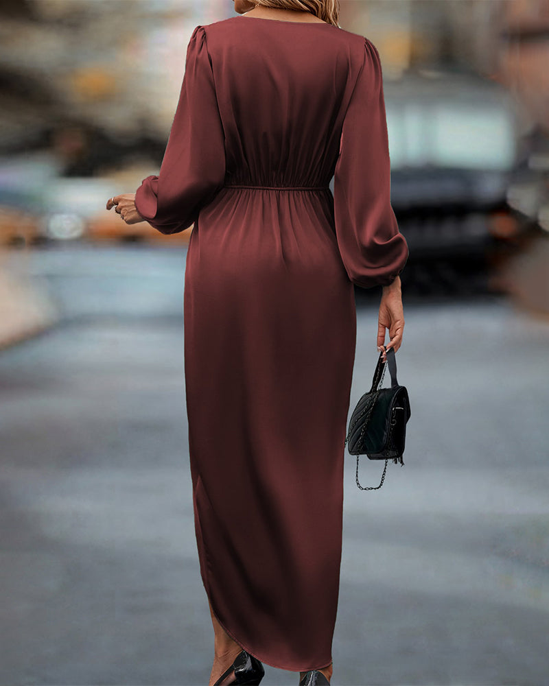 Deleria | Elegante Midi Jurk