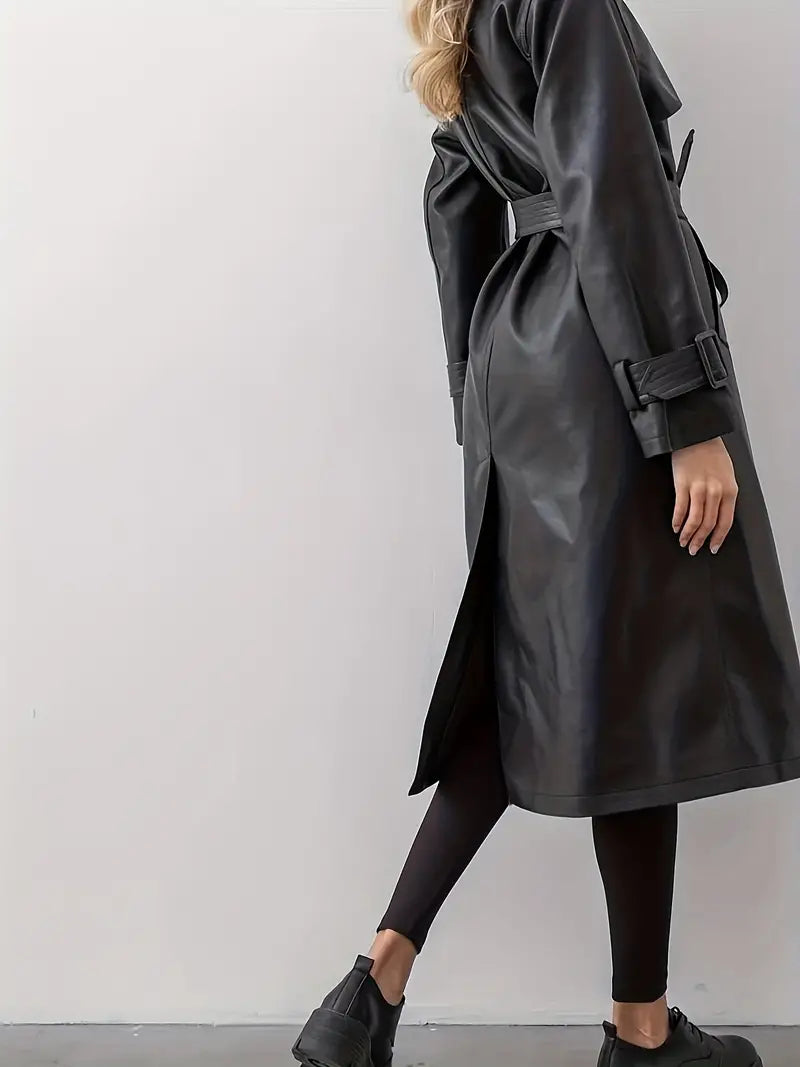 Allison | Leren Winterjas voor Dames
