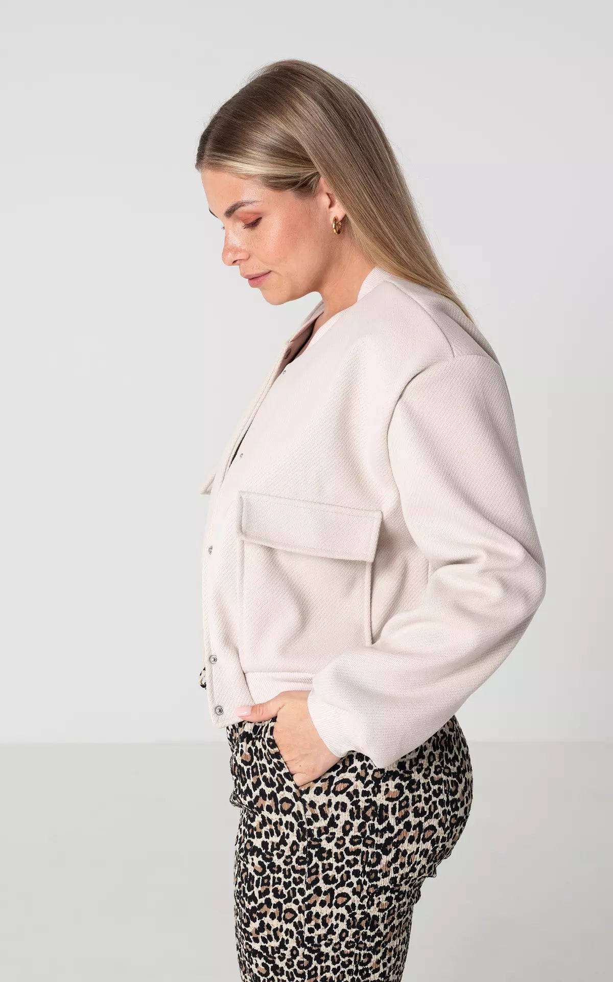 Olive | Comfortabele Luxe Bomberjas