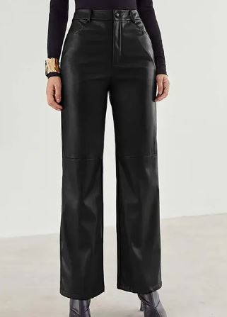 Samantha | Leren broek voor dames