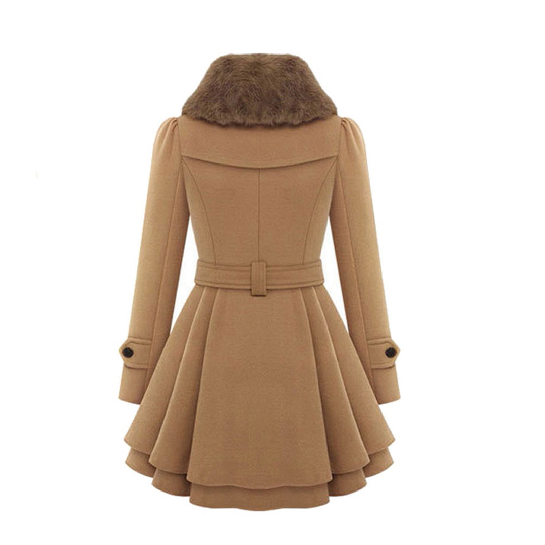 Lisa | Warme en Lange Winterjas voor dames
