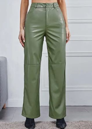 Samantha | Leren broek voor dames