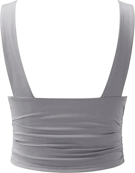 Leia | Mouwloze V-Hals Top