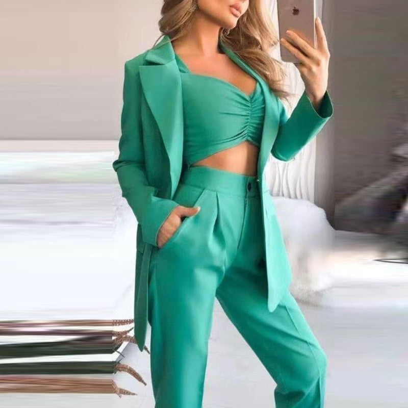 Feline I 3-delige Blazer Set Voor Dames