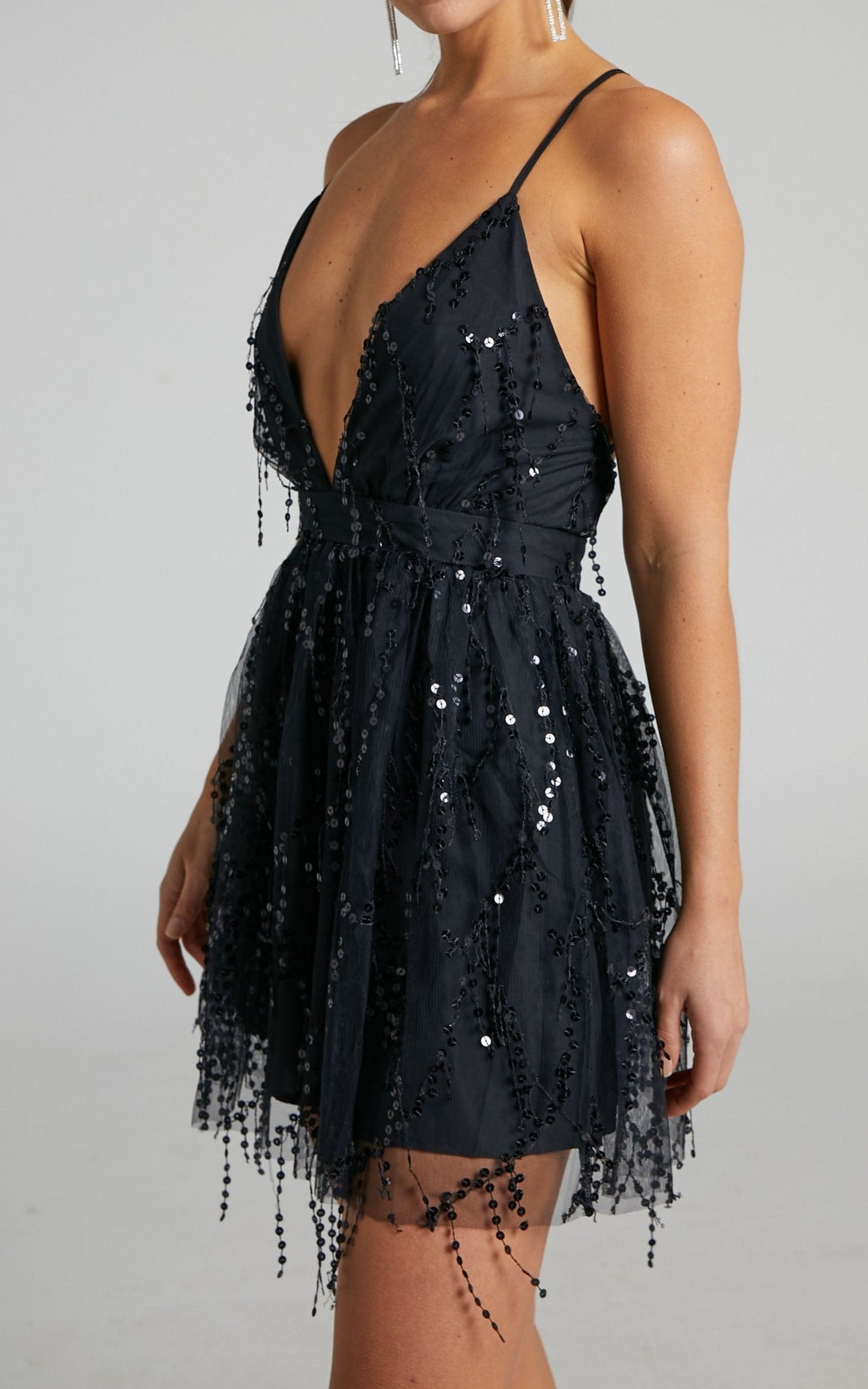 Parker | Pailletten Feestjurk