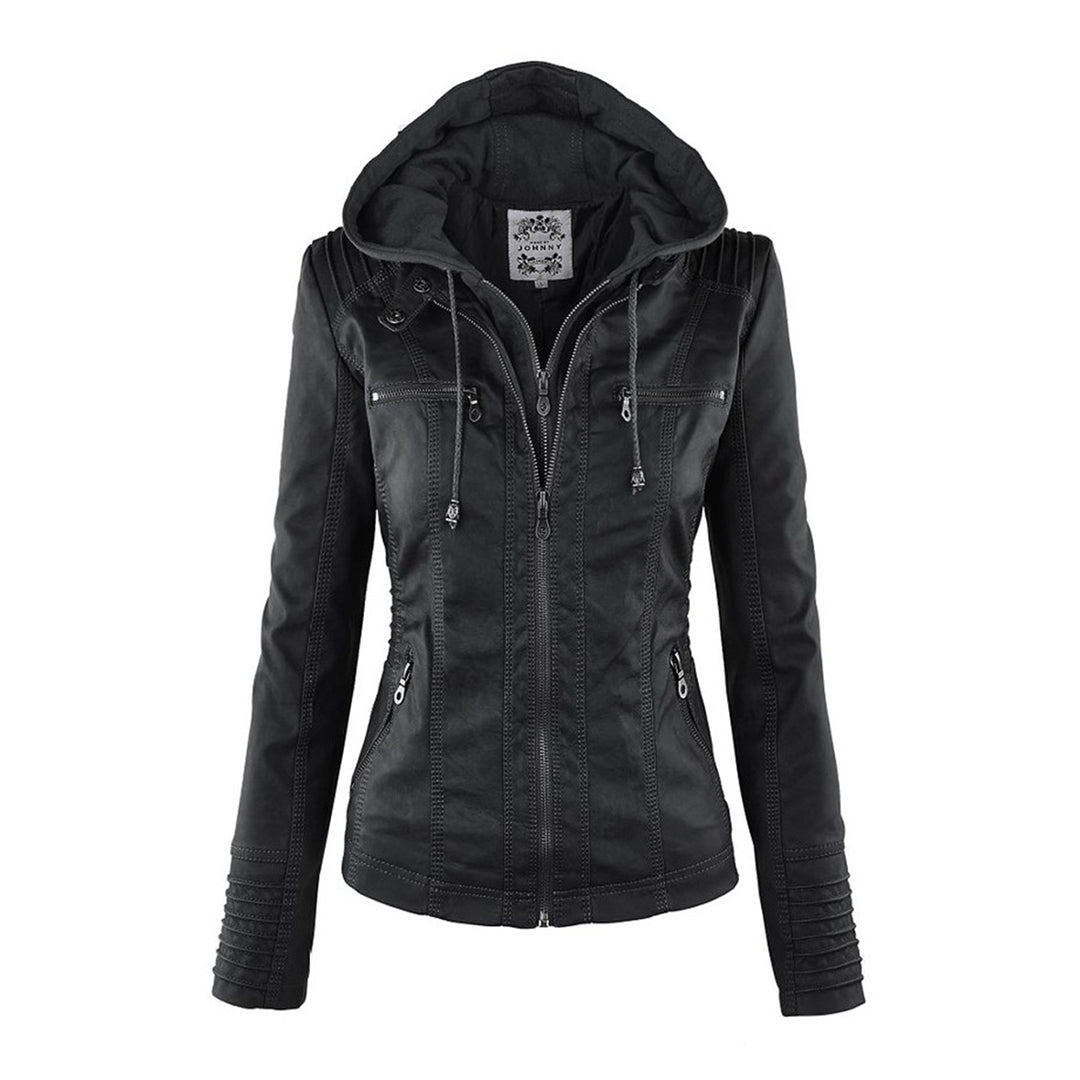 Febe | Leren Zomerjas voor Dames