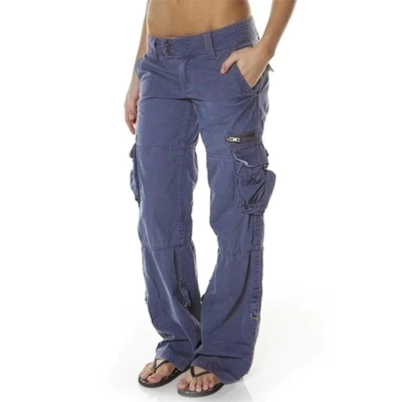 Noah | Cargo broek met zakken voor dames