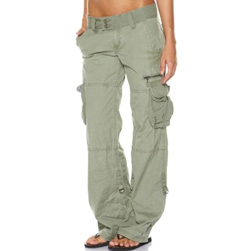 Noah | Cargo broek met zakken voor dames