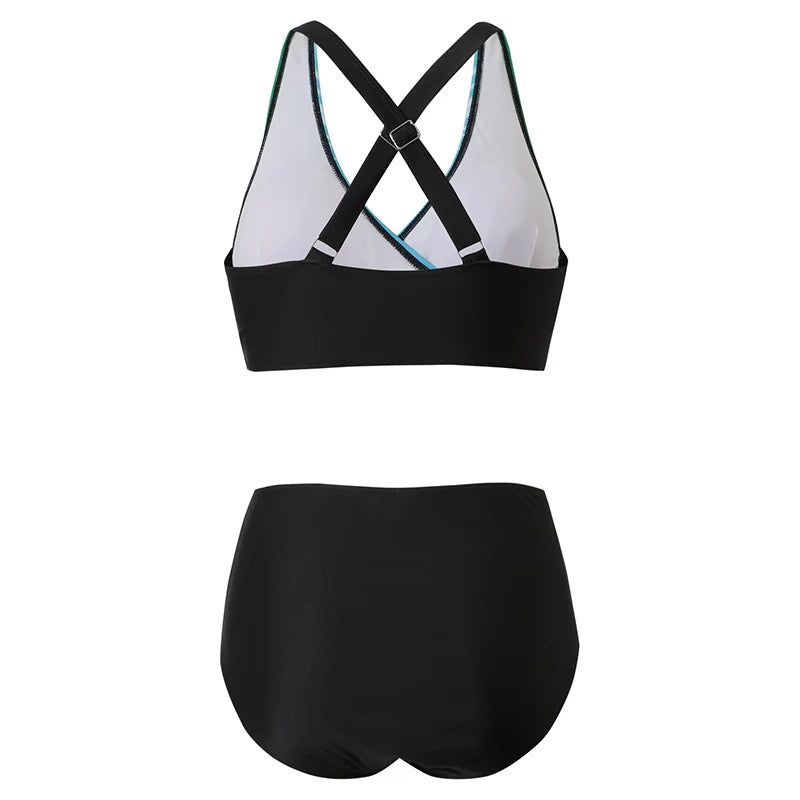 Alora | Hoog getailleerd bikinis set