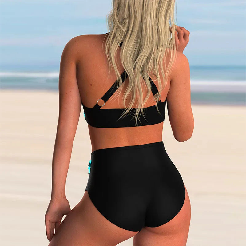 Alora | Hoog getailleerd bikinis set