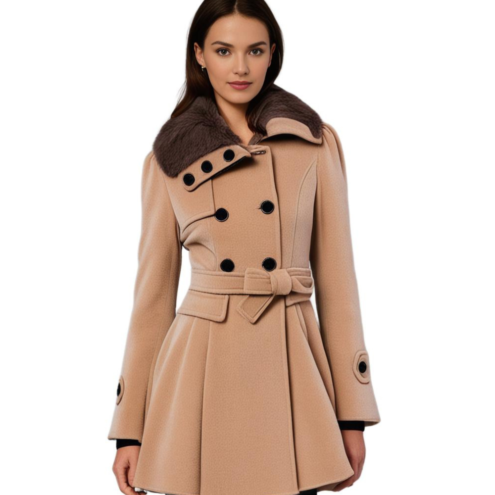 Lisa | Warme en Lange Winterjas voor dames