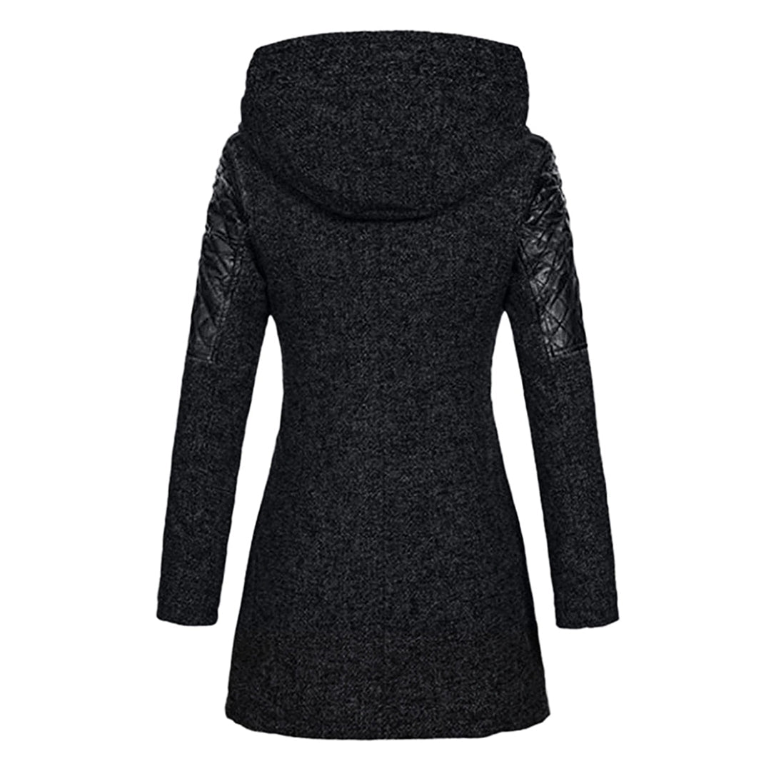 Nora | Lange winterjas met capuchon voor dames