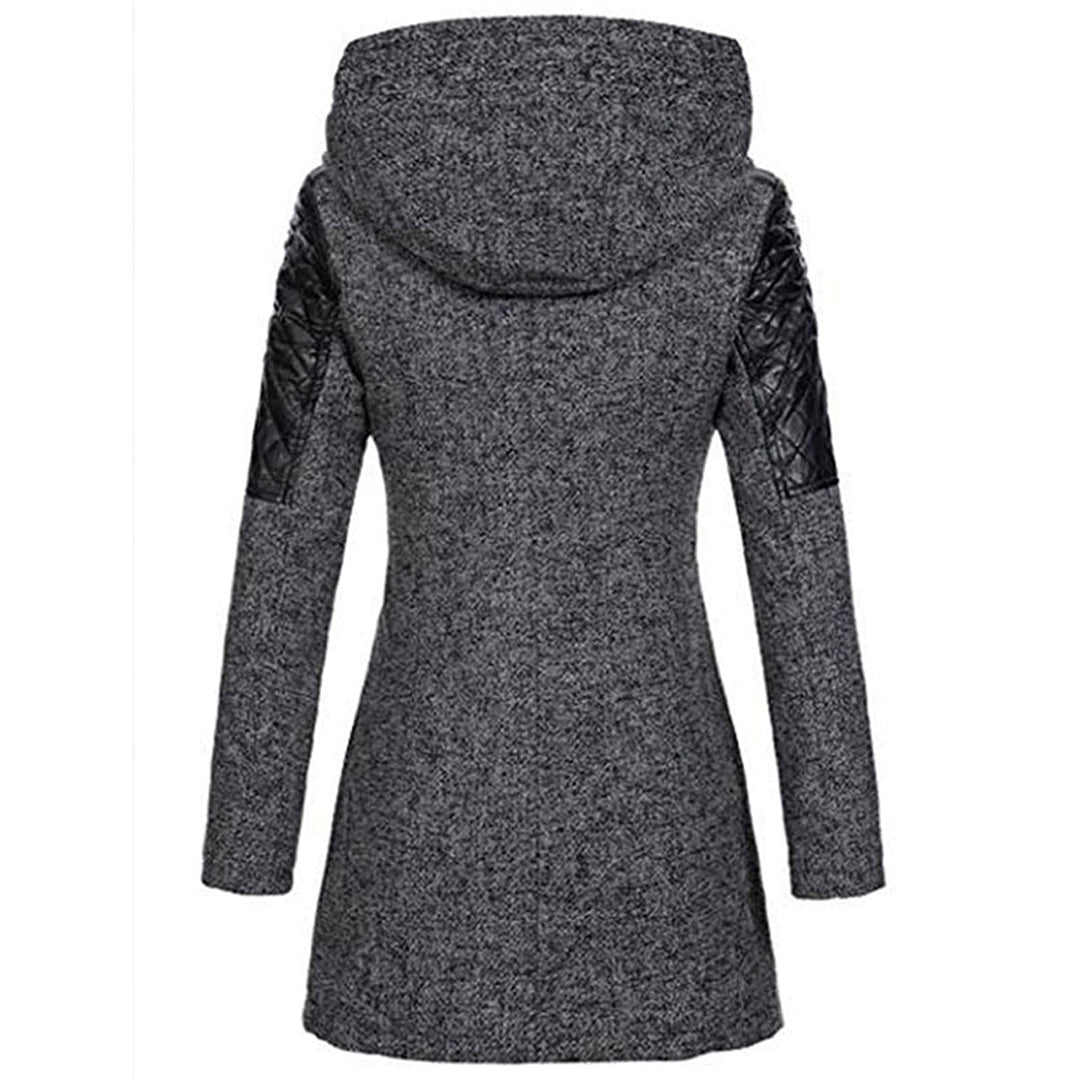 Nora | Lange winterjas met capuchon voor dames