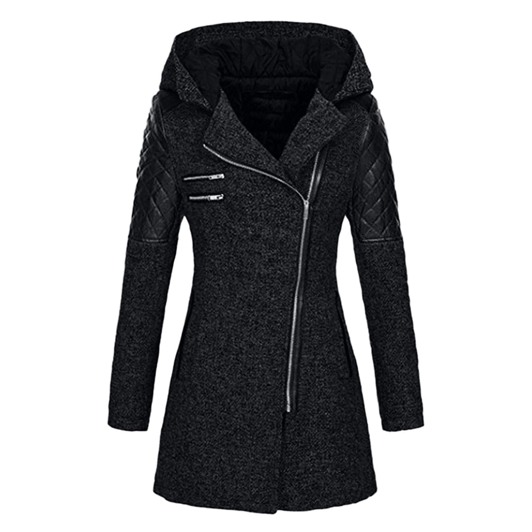 Nora | Lange winterjas met capuchon voor dames