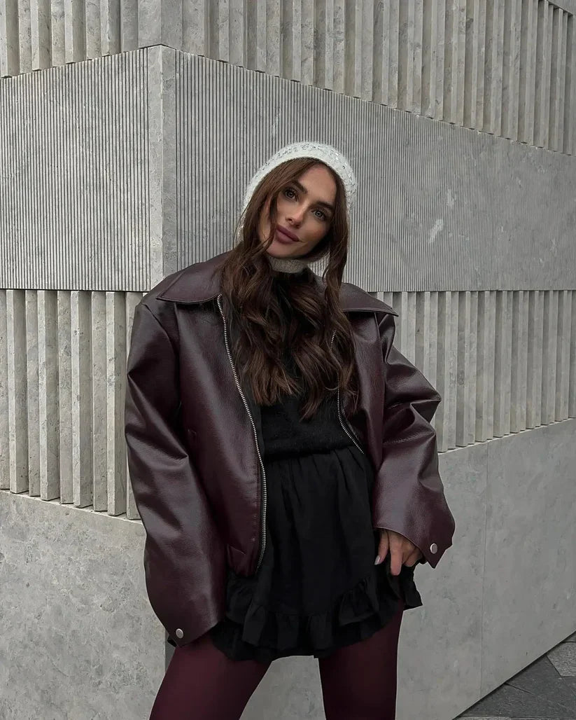 Arabella | Korte Leren Jas