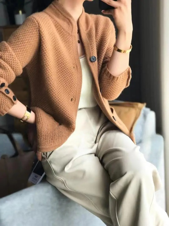 Cecilia | Dikke Wol Cardigan voor Vrouwen