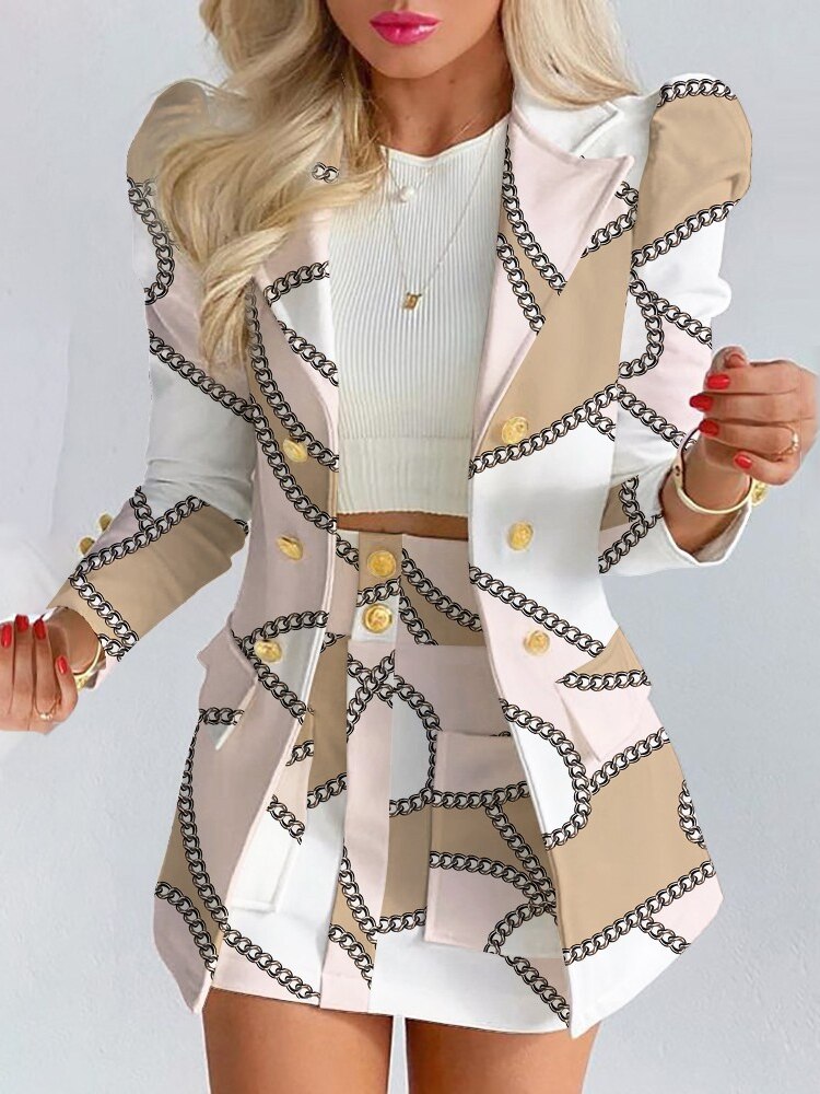 Elisa | 2-Delige set Blazer + Rok
