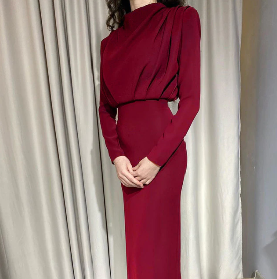 June | Long Sleeve Maxi Dress