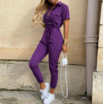 Jolie | Button Down Jumpsuit