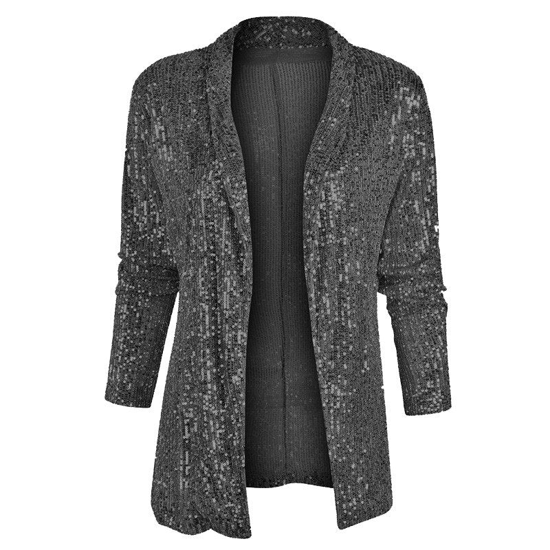 Phoebe | Glitter blazer vest