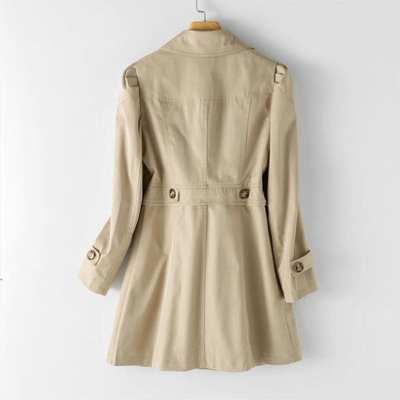Wrenley | trenchcoat middellang