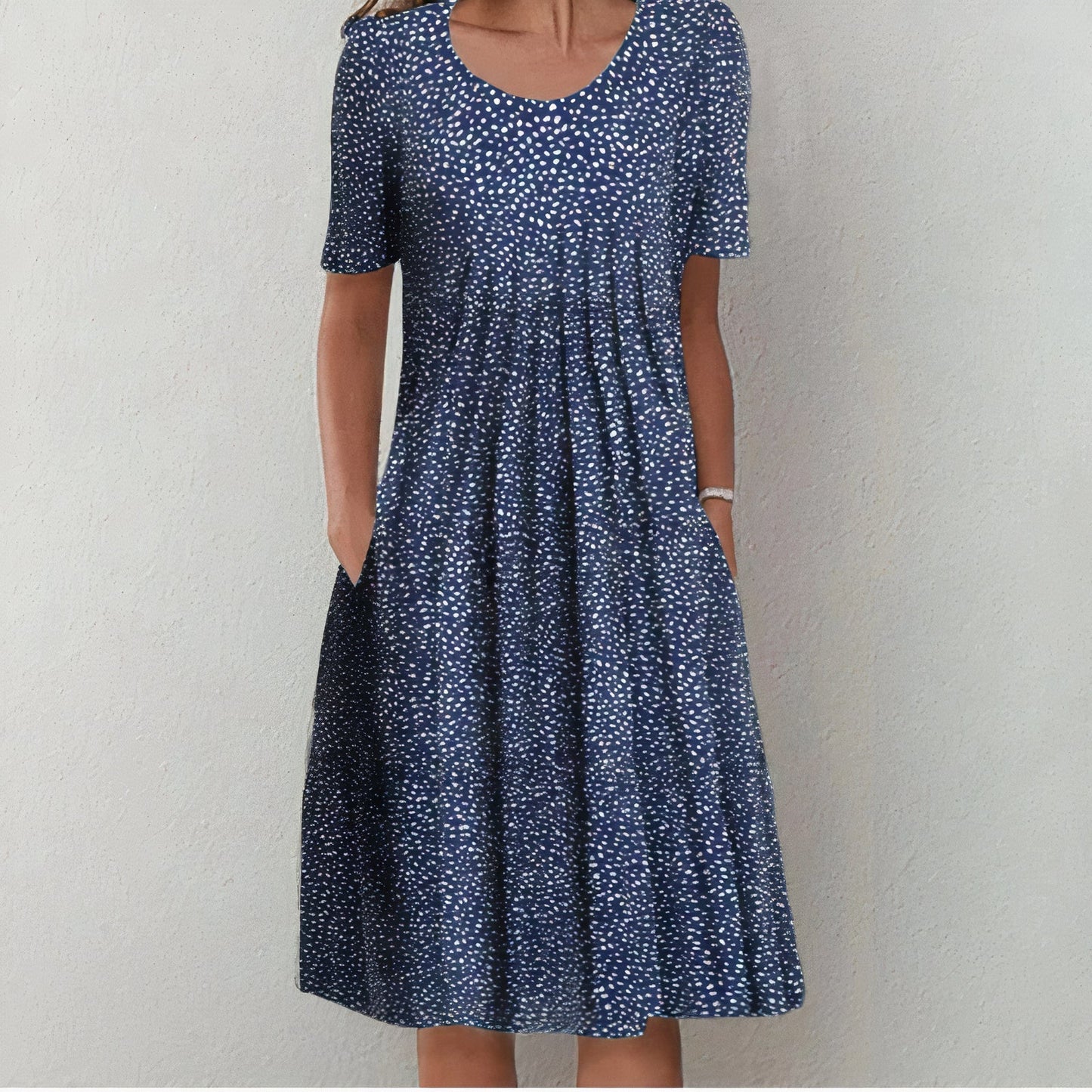 Jacky | Elegante Katoenen Jurk