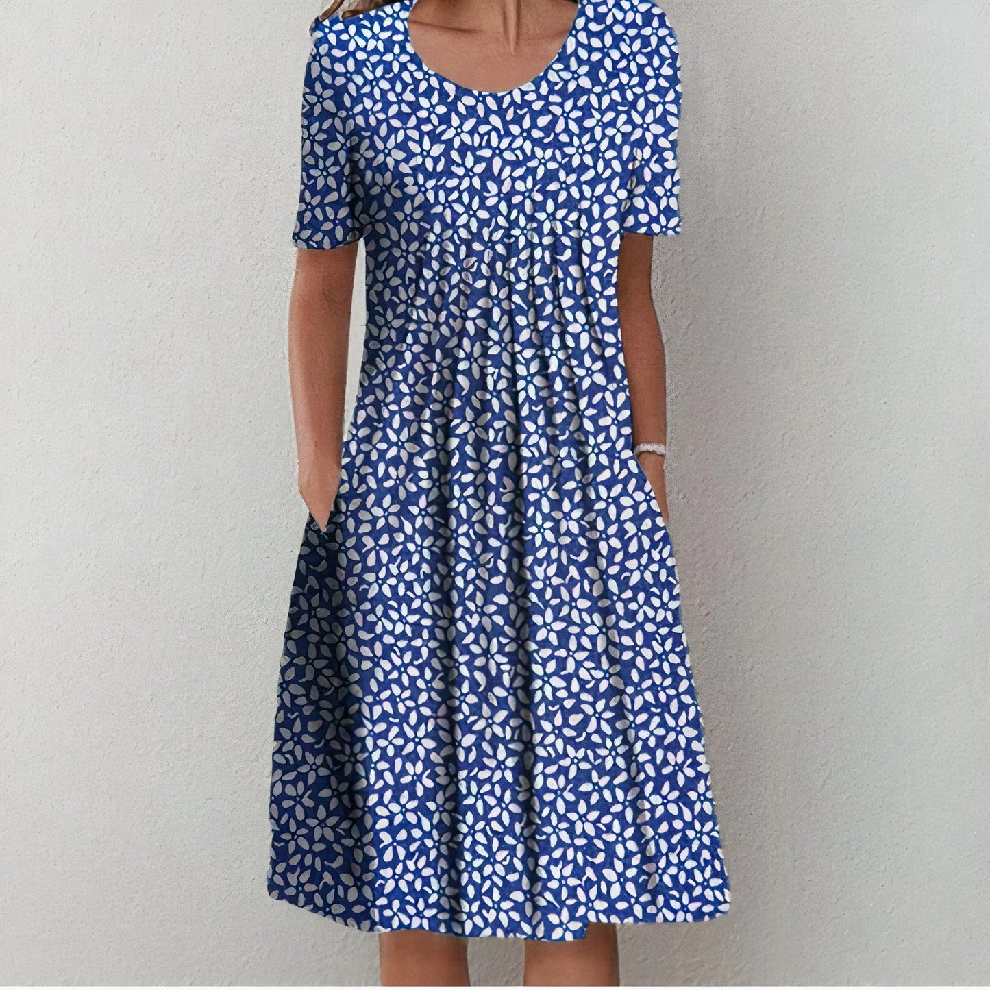 Jacky | Elegante Katoenen Jurk