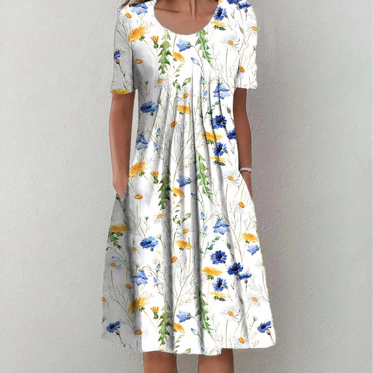 Jacky | Elegante Katoenen Jurk
