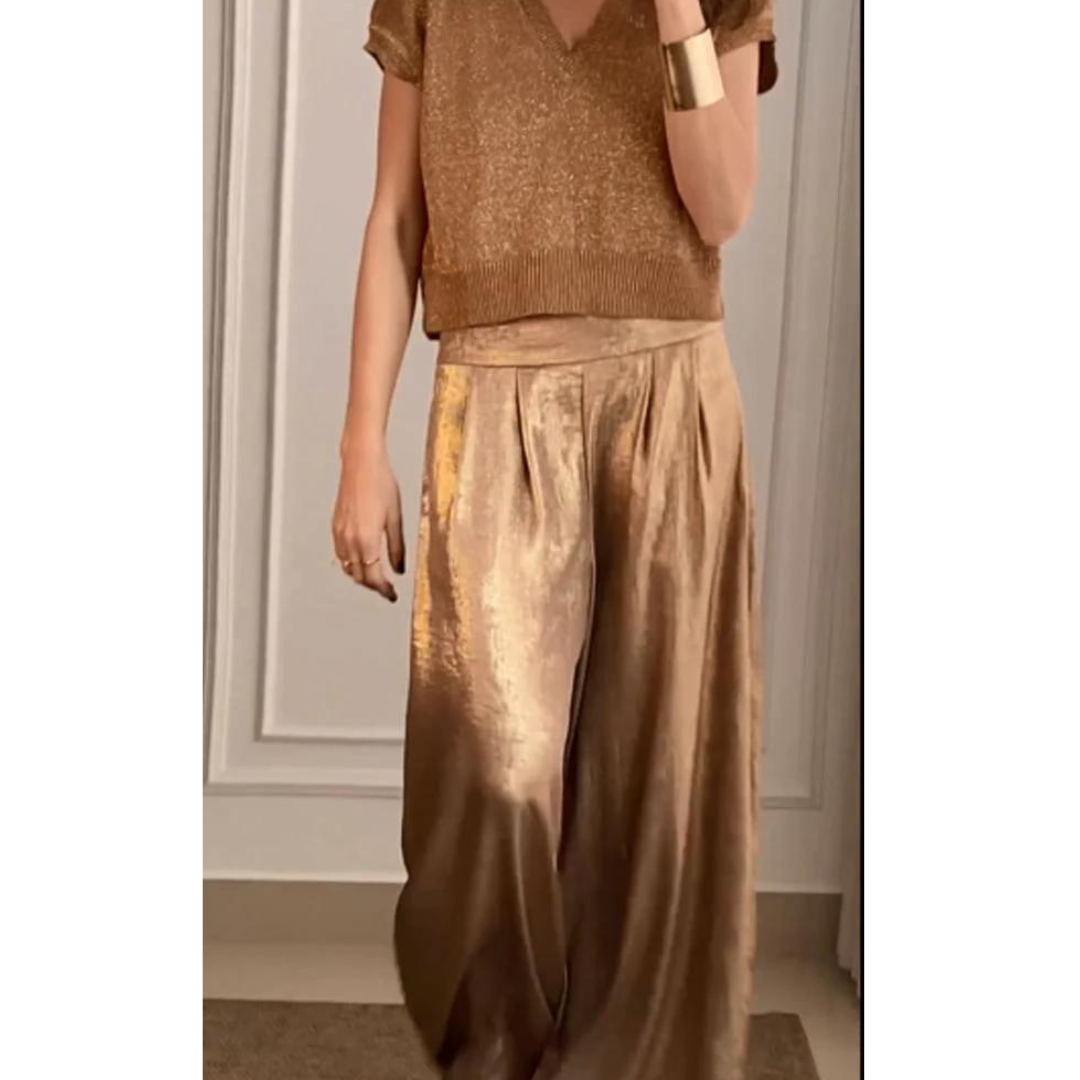Julia | Elegante top en broek set