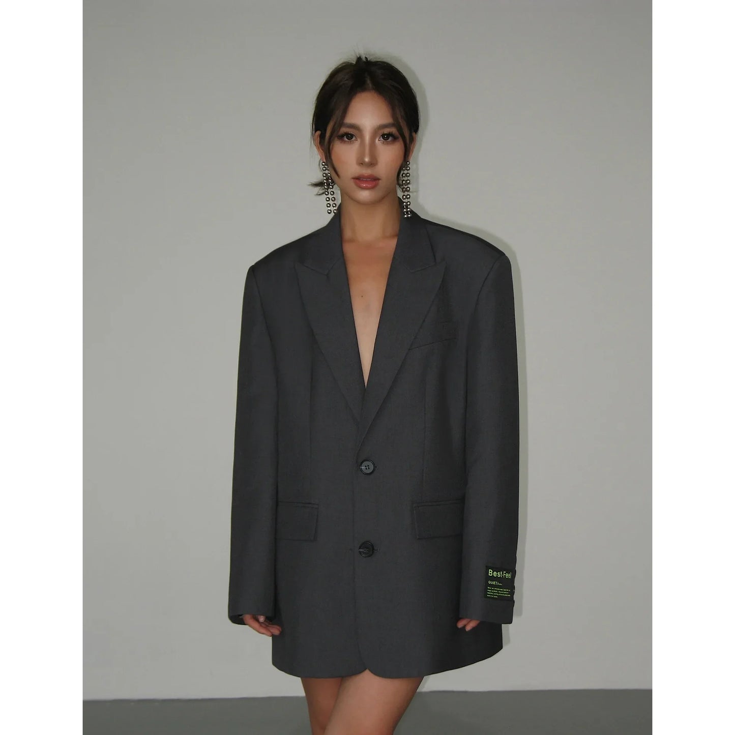 Adaline | klassieke blazer met brede schouders