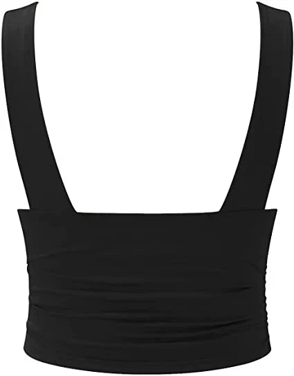 Leia | Mouwloze V-Hals Top
