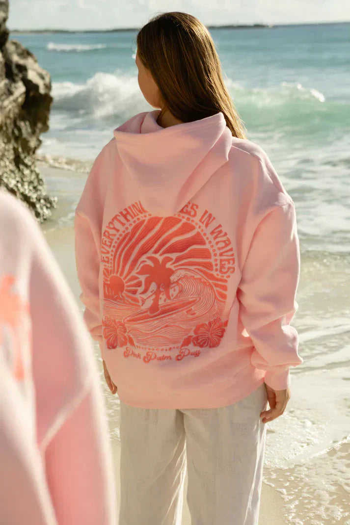 Lena | Chasing Sunsets Grafische Hoodie