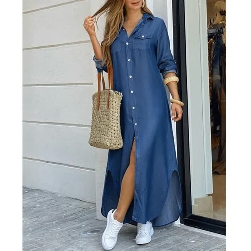 Audrey | Lange Street Style Jurk