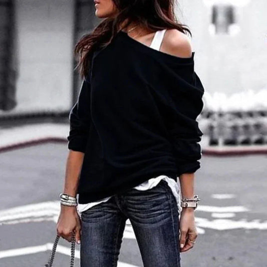 Molly | Stijlvolle  Off-Shoulder Trui