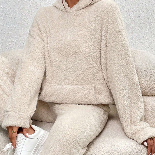 Yara | Comfortabel Teddy Huispak met Capuchon
