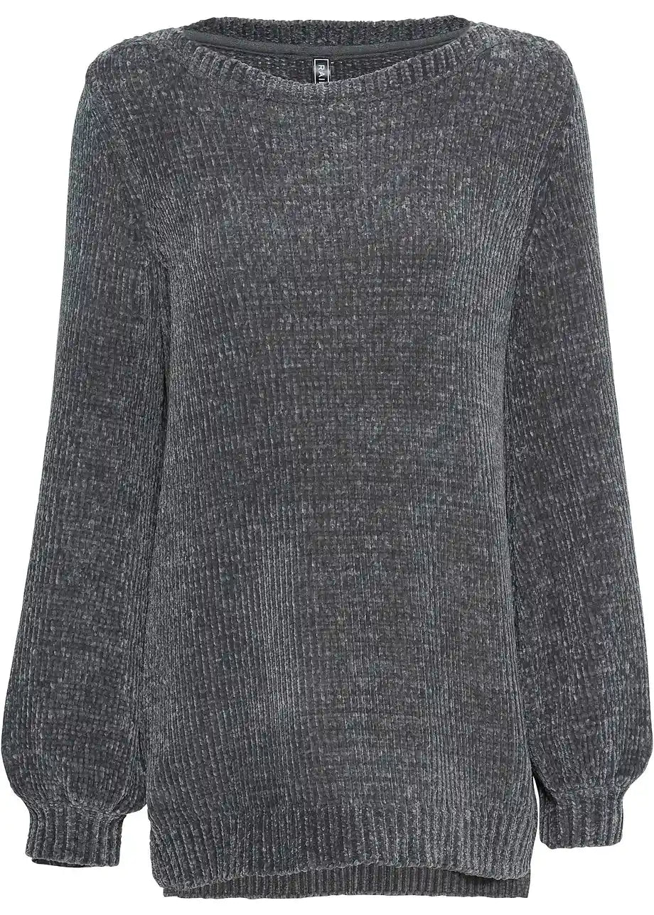 Kailani | Lange trui van chenille