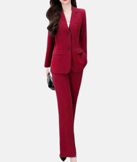Hadley | Stijlvol broekpak met getailleerde blazer