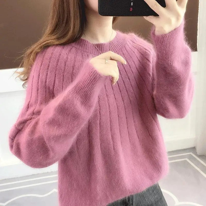 Selena | Comfortabele Fluffy Trui
