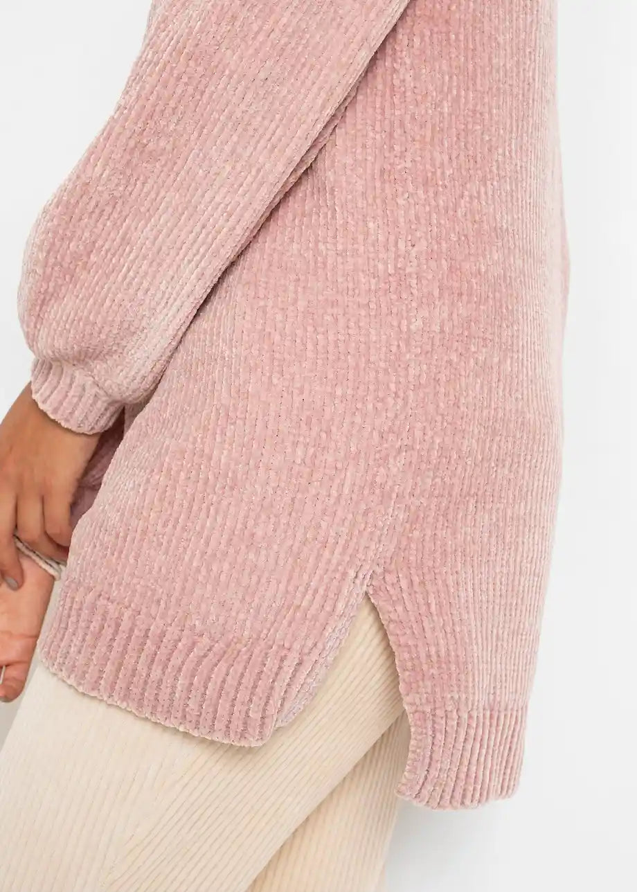 Kailani | Lange trui van chenille