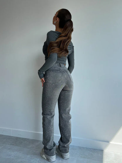 Callie | Rhinestone Jeans