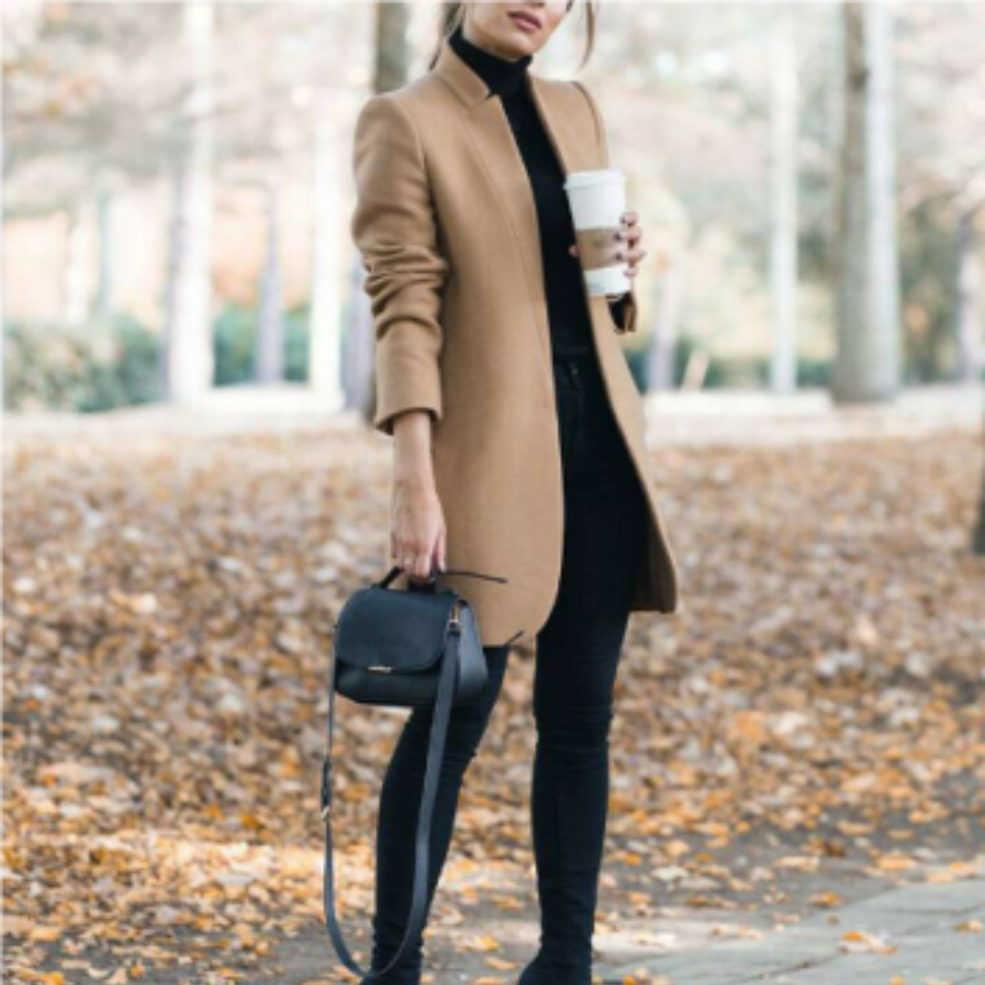 Sienna | Dames mantel met opstaande kraag