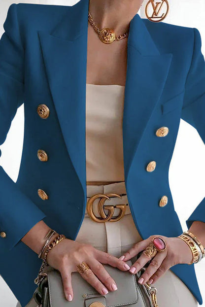 Lia | Chique Dubbelrij Blazer
