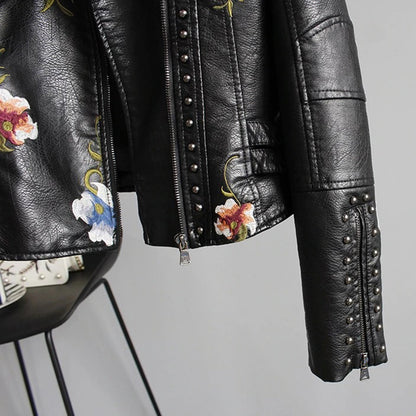 Vicky | Leren Bloemen Jack