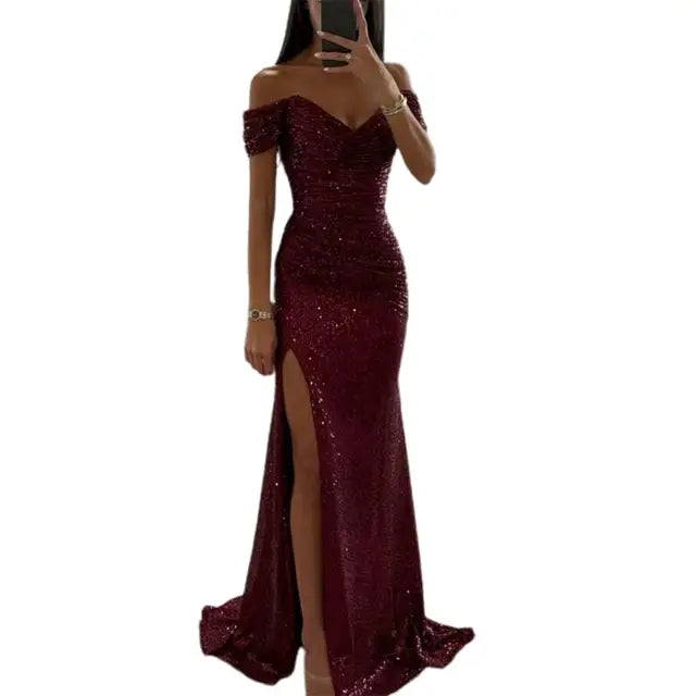 Rowan | Elegante V-Hals Avondjurk