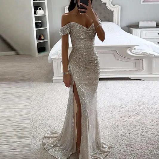 Rowan | Elegante V-Hals Avondjurk