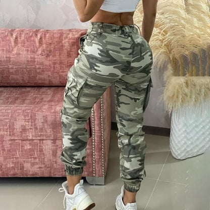 Everly I Camo Pants Voor Dames