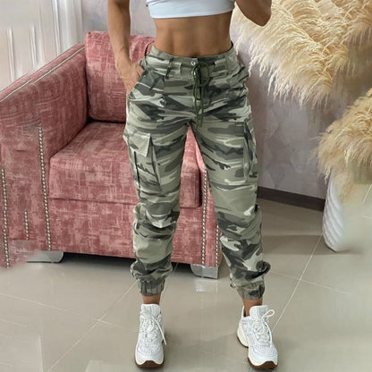 Everly I Camo Pants Voor Dames