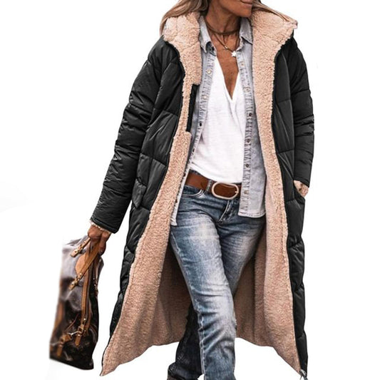 Zoe | Lange winterjas voor dames