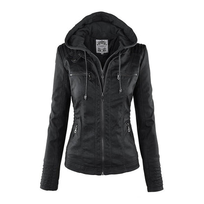 Febe | Leren Zomerjas voor Dames