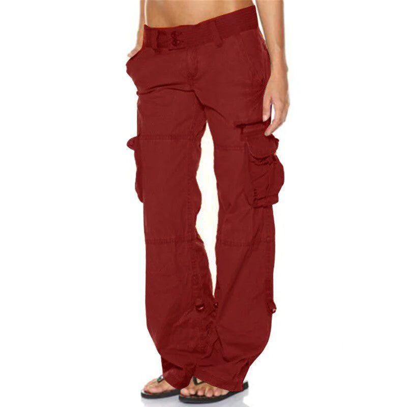 Noah | Cargo broek met zakken voor dames